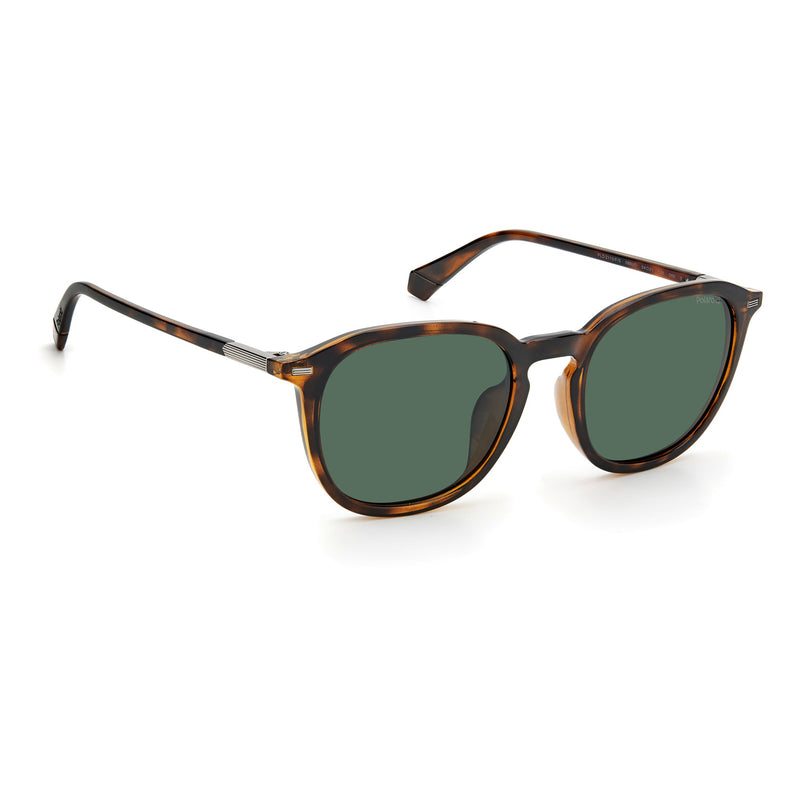 Sunglasses - Polaroid PLD 2115/F/S 086 54UC Unisex Hvn Green Sunglasses