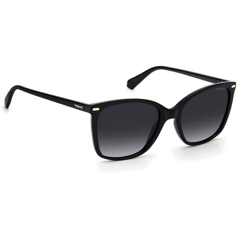 Sunglasses - Polaroid PLD 4108/S 807 55WJ(PLD14) Women's Black Sunglasses