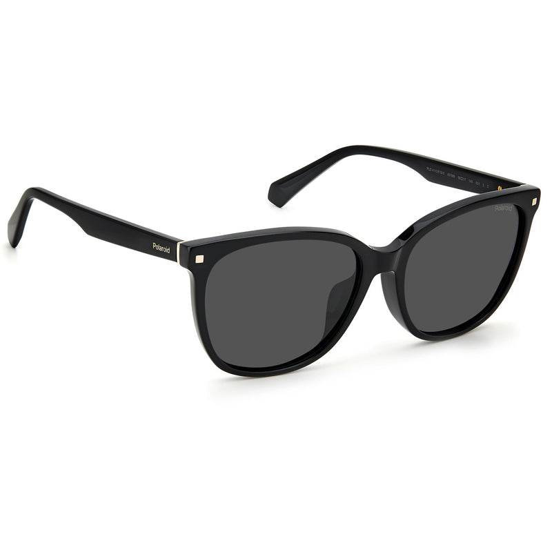 Sunglasses - Polaroid  PLD 4113/F/S/807 59M9 (PLD72) Ladies Black Sunglasses