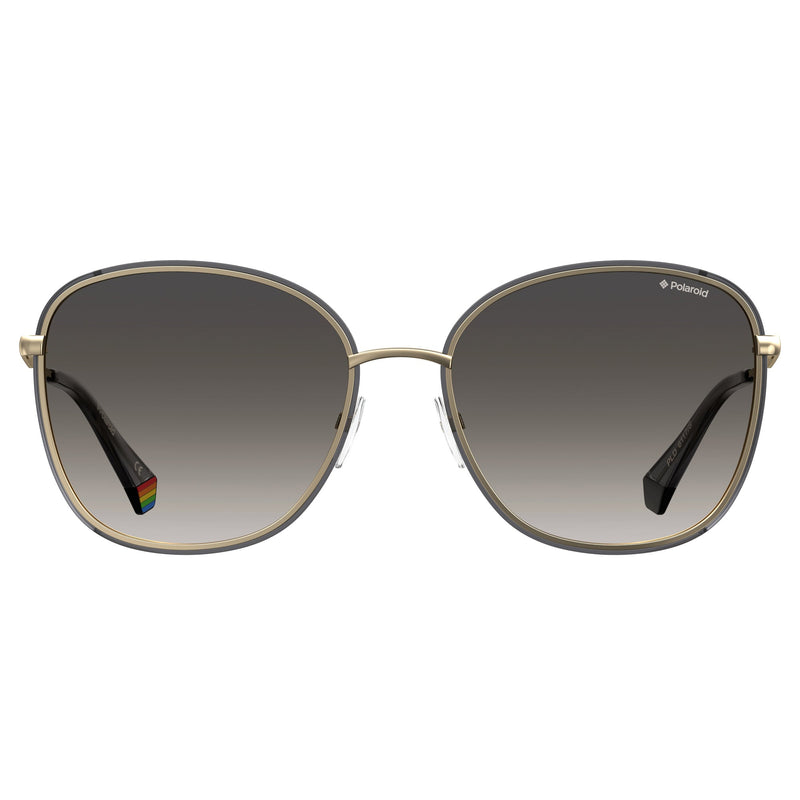 Sunglasses - Polaroid PLD 6117/G/S RHL 61LB Unisex Gold Blck Sunglasses