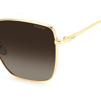 Sunglasses - Polaroid PLD 6164/G/S 06J 59LA(PLD49) Unisex Gold Sunglasses