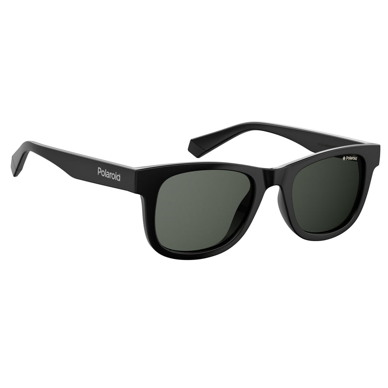 Sunglasses - Polaroid PLD 8009/N/NE 807 44M9 Kid's Black Sunglasses