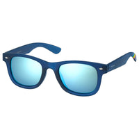 Sunglasses - Polaroid PLD 8009/N UJO 45JY Kid's Blue Trns Sunglasses