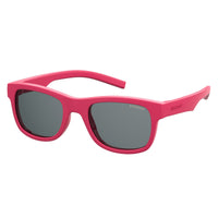 Sunglasses - Polaroid PLD 8020/S/SM 35J 43M9 Kid's Pink Sunglasses