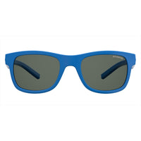 Sunglasses - Polaroid PLD 8020/S/SM PJP 43M9 Kid's Blue Sunglasses