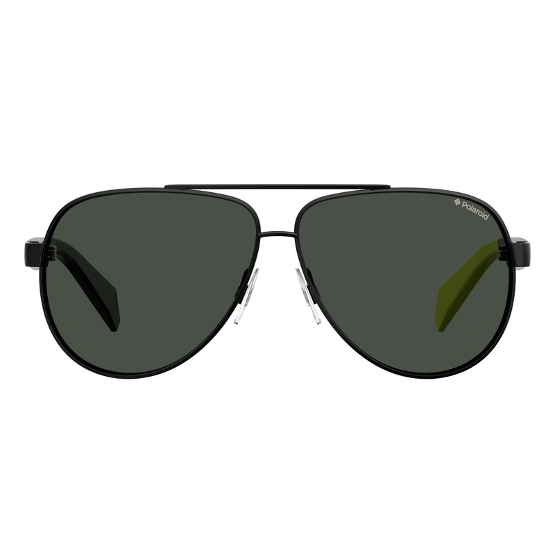 Sunglasses - Polaroid PLD 8034/S 807 55M9 Kid's Black Sunglasses