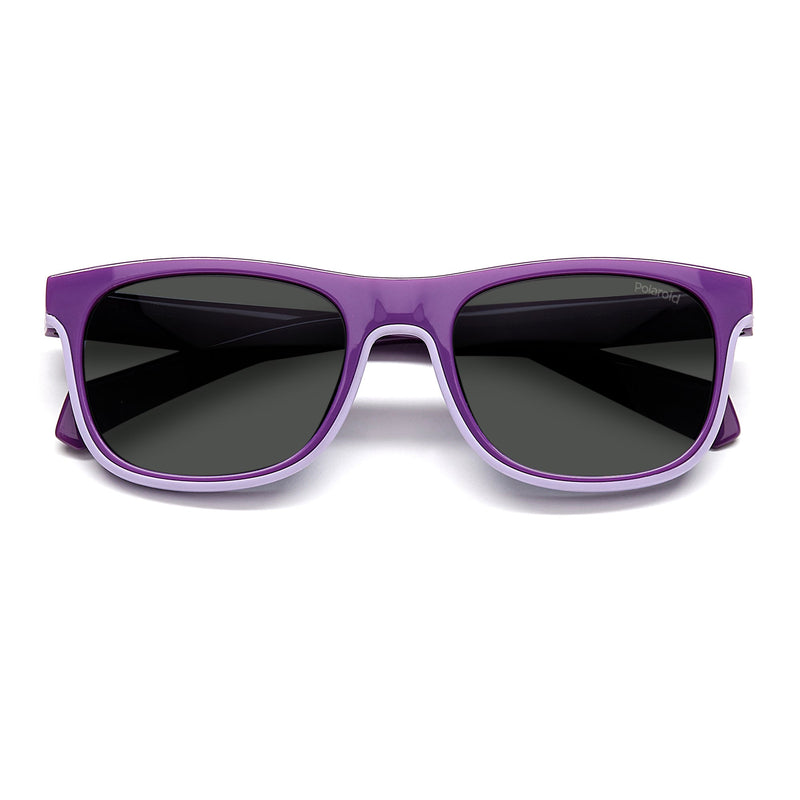Sunglasses - Polaroid PLD 8041/S RY8 47M9 Kid's Violilac Sunglasses