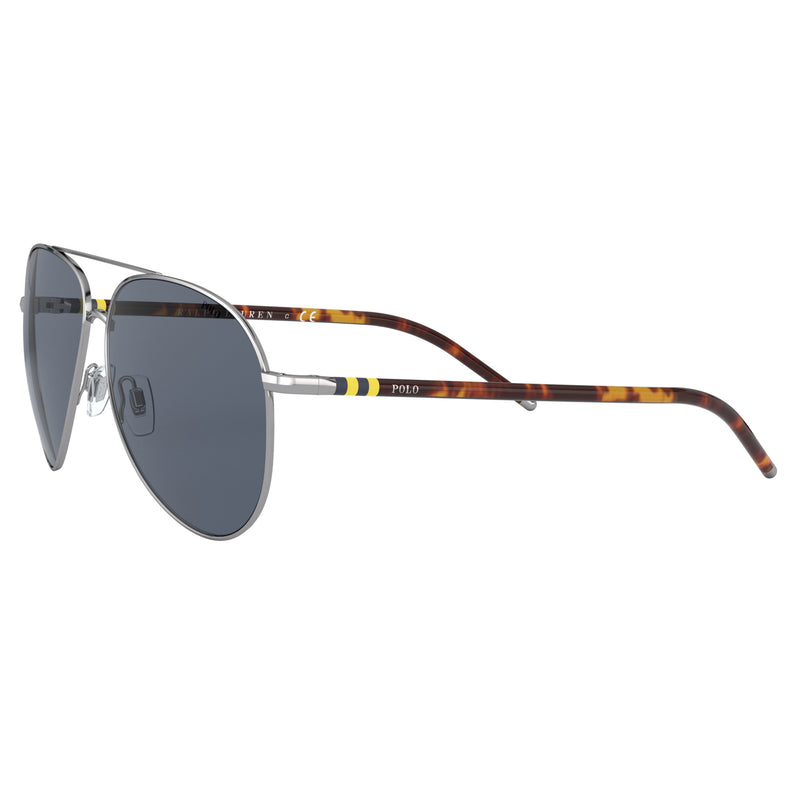 Sunglasses - Polo Ralph Lauren 0PH3131 900287 59 (POL14) Men's Shiny Gunmetal Sunglasses