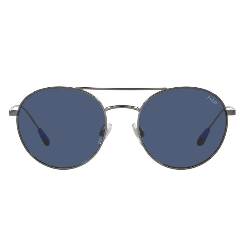 Sunglasses - Polo Ralph Lauren 0PH3136 915780 51 (POL05) Men's Shiny Dark Gunmetal Sunglasses