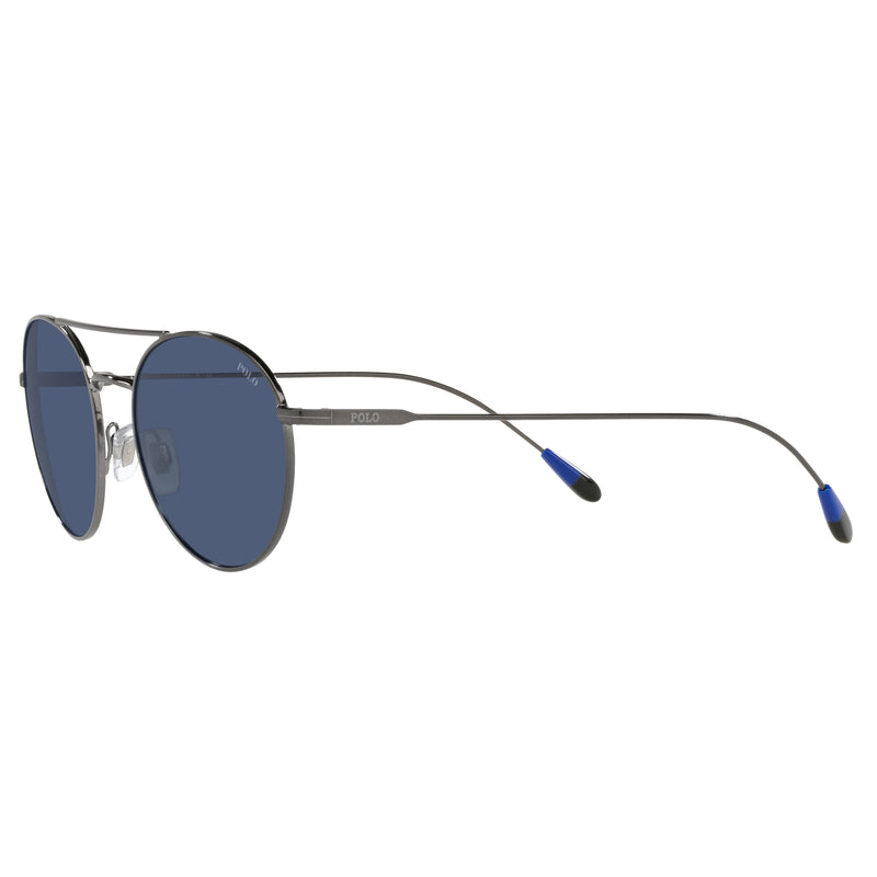 Sunglasses - Polo Ralph Lauren 0PH3136 915780 51 (POL05) Men's Shiny Dark Gunmetal Sunglasses