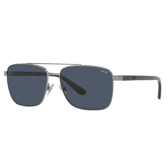 Polo Ralph Lauren 0PH3137 900287 59 (POL01) Men's Dark Gunmetal Sunglasses