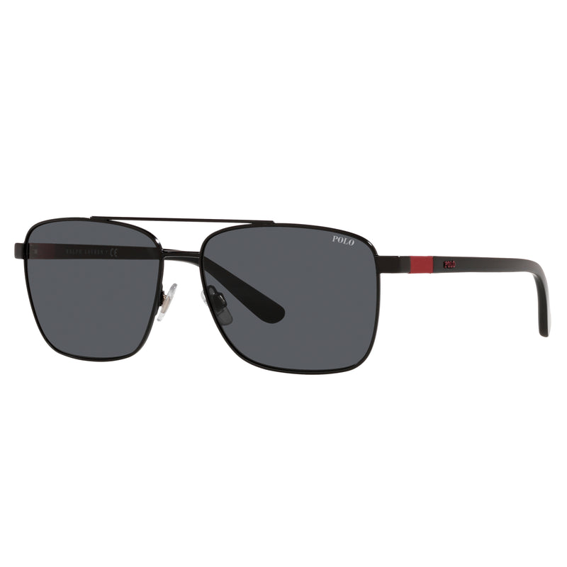 Sunglasses - Polo Ralph Lauren 0PH3137 926787 59 (POL02) Men's Shiny Black Sunglasses