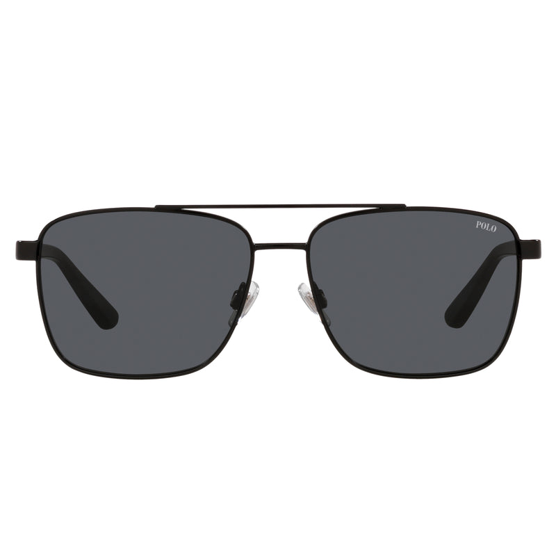 Sunglasses - Polo Ralph Lauren 0PH3137 926787 59 (POL02) Men's Shiny Black Sunglasses