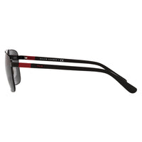 Sunglasses - Polo Ralph Lauren 0PH3137 926787 59 (POL02) Men's Shiny Black Sunglasses
