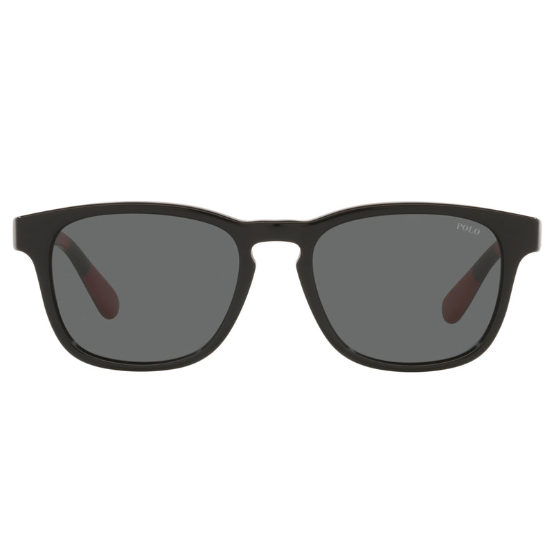 Sunglasses - Polo Ralph Lauren 0PH4170 500187 53 (POL12) Men's Shiny Black Sunglasses