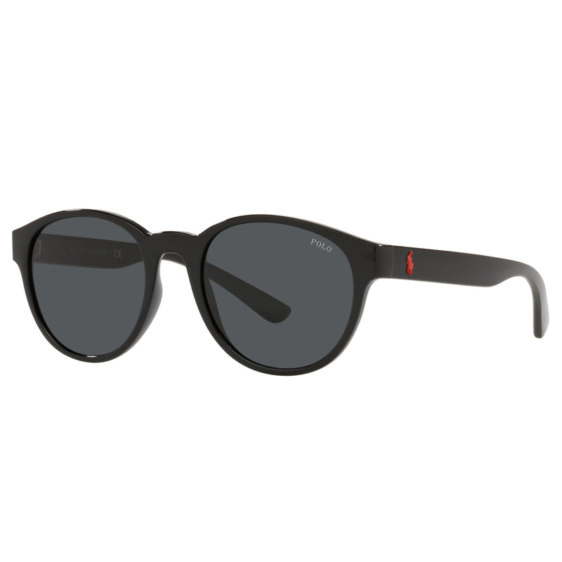 Sunglasses - Polo Ralph Lauren 0PH4176 552387 51 (POL21) Men's Shiny Black Sunglasses