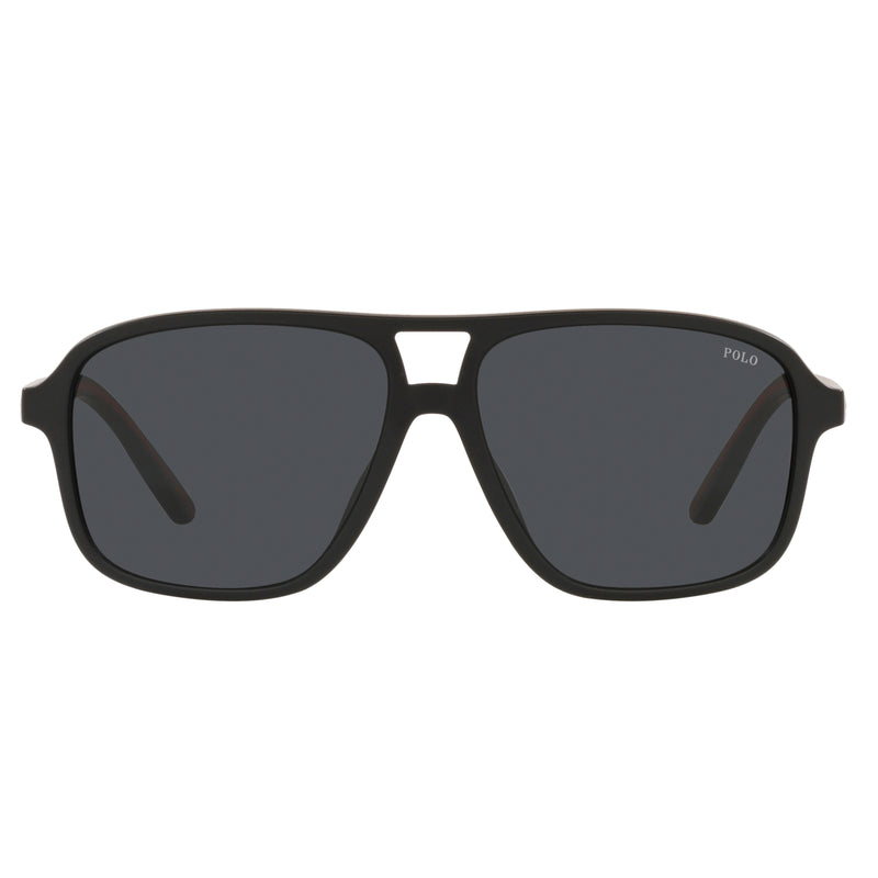 Sunglasses - Polo Ralph Lauren 0PH4177U 537587 58 (PO24) Men's Matte Black Sunglasses