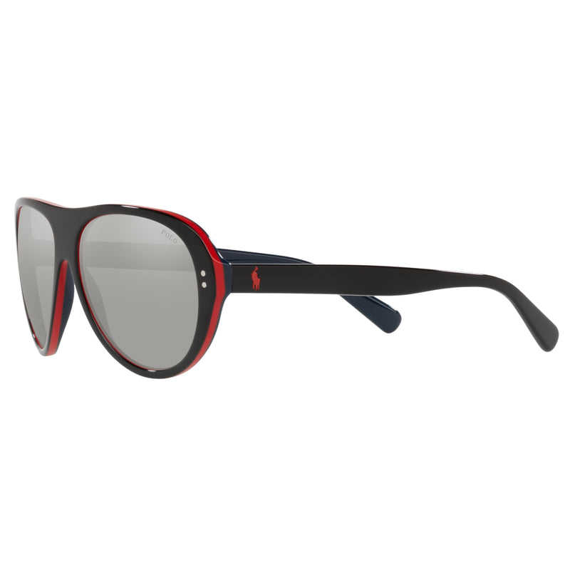 Sunglasses - Polo Ralph Lauren 0PH4178 59906G 59 (POL09) Men's Shiny Black Sunglasses