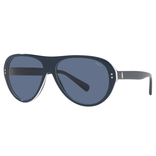 Polo Ralph Lauren 0PH4178 599180 59 (POL10) Men's Shiny Navy Sunglasses