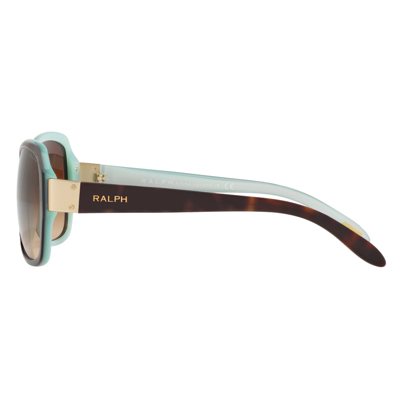 Sunglasses - Ralph 0RA5138 601/13 58 (RL19) Women's Tortoise-Turquoise Sunglasses