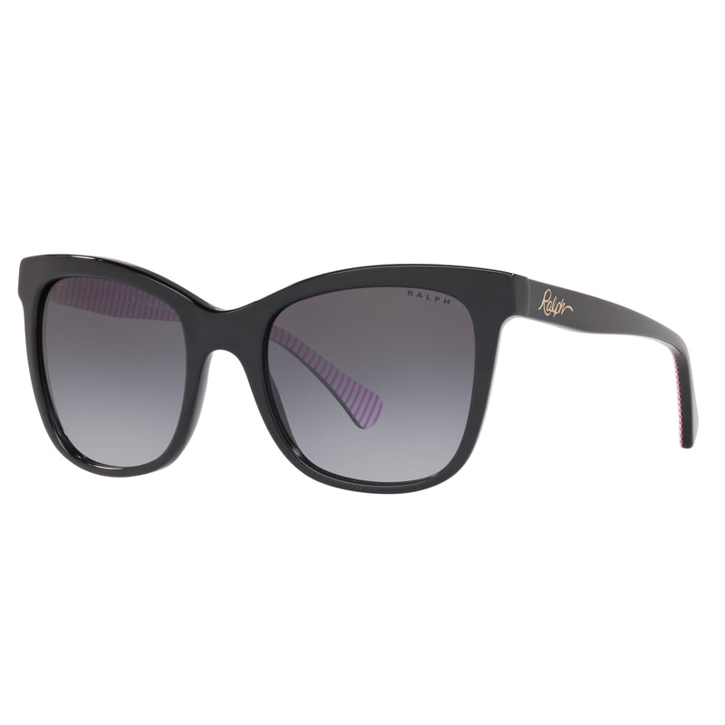 Sunglasses - Ralph 0RA5256 50018G 53 (RL16) Women's Black Sunglasses