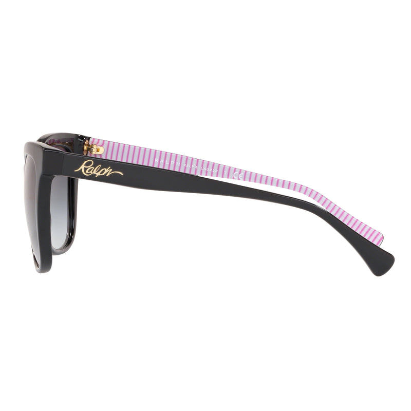 Sunglasses - Ralph 0RA5256 50018G 53 (RL16) Women's Black Sunglasses
