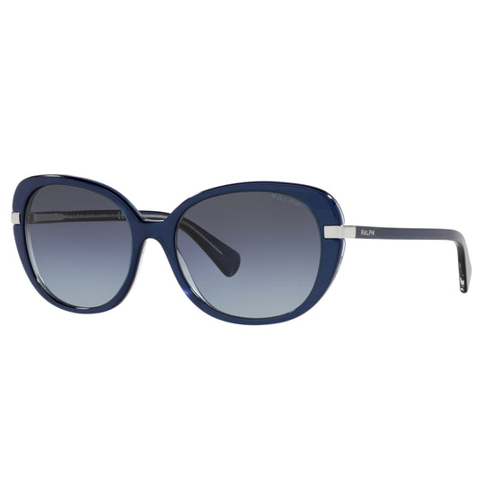 Ralph by Ralph Lauren 0RA5277 593919 56 (RL18) Women's Shiny Blue Sunglasses