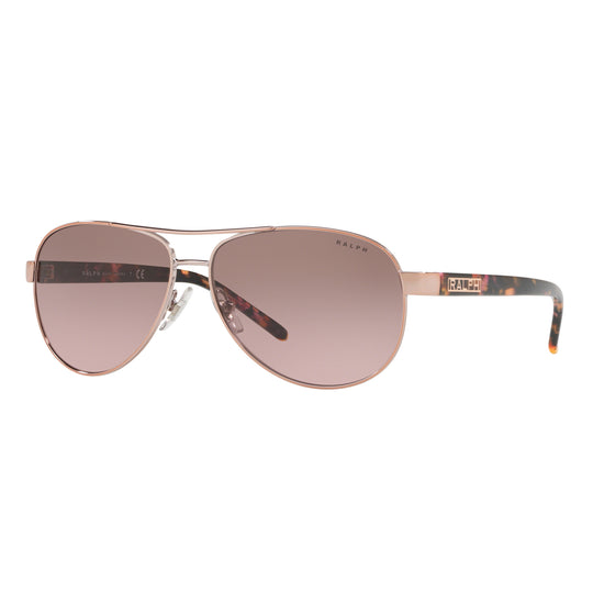 Ralph by Ralph Lauren 0RA4004 915814 59 (RL2) Women's Rose Gold Sunglasses
