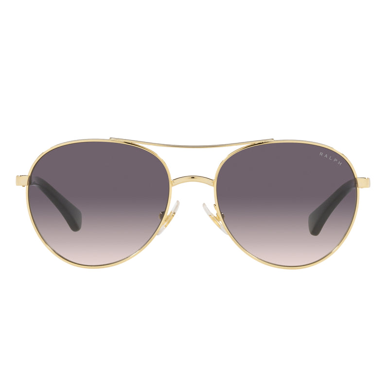 Sunglasses - Ralph Lauren 0RA4135 900436 55 (RL3) Women's Shiny Gold Sunglasses
