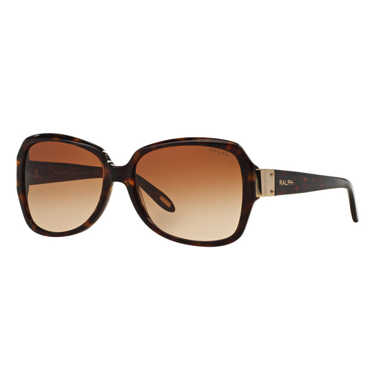 Ralph by Ralph Lauren 0RA5138 510/13 58 (RL6) Women's Dark Tortoise  Sunglasses