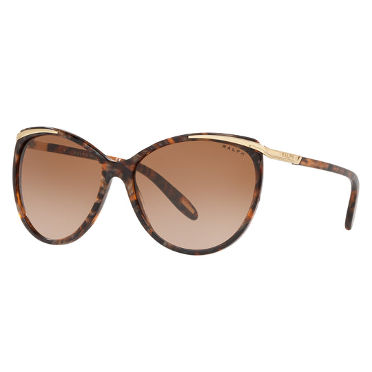 Ralph by Ralph Lauren 0RA5150 573813 59 (RL7) Women's Brown Murble Sunglasses