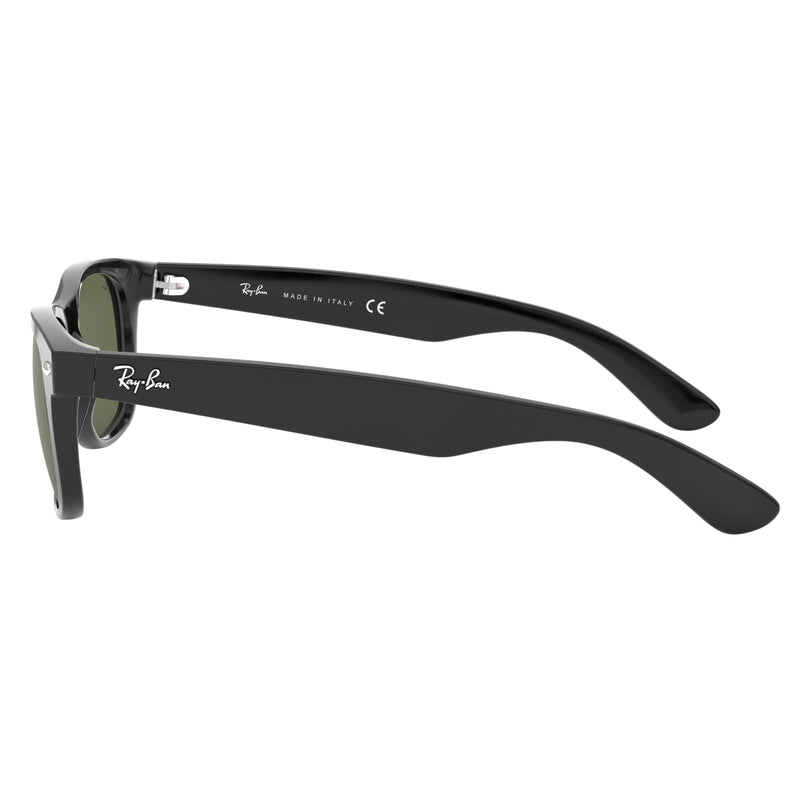Sunglasses - Ray-Ban 0RB2132 901L 55 (43) Men's New Wayfarer Black Sunglasses