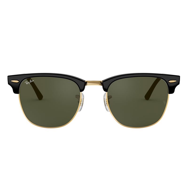 Sunglasses - Ray-Ban 0RB3016 W0365 51 (RB35) Men's Clubmaster Ebony/Arista Sunglasses