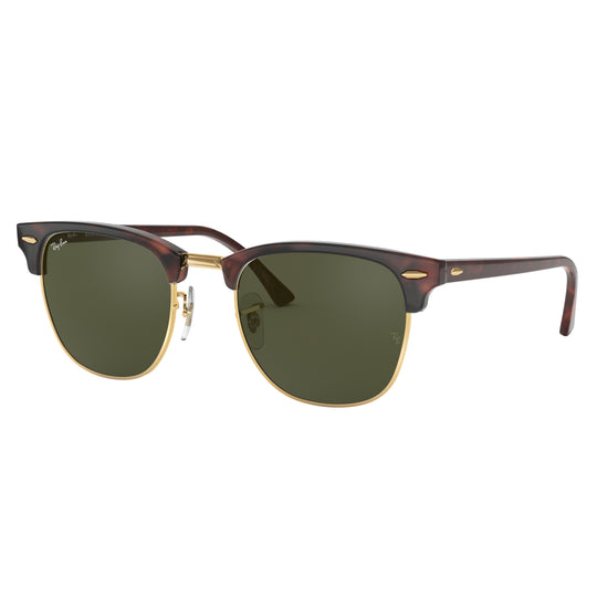 Ray-Ban 0RB3016 W0366 49 (RB36) Men's Clubmaster Mock Tortoise Sunglasses