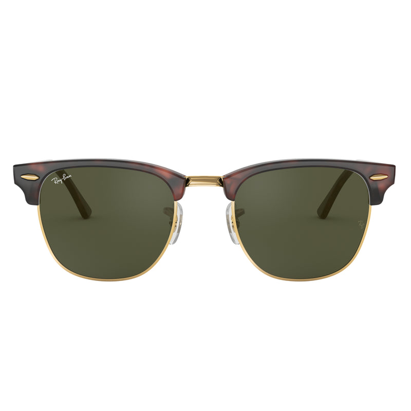 Sunglasses - Ray-Ban 0RB3016 W0366 49 (RB36) Men's Clubmaster Mock Tortoise Sunglasses