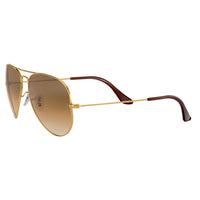Sunglasses - Ray-Ban 0RB3025 001/51 58 (RB33) Men's Aviator Large Gold Sunglasses
