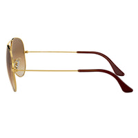 Sunglasses - Ray-Ban 0RB3025 001/51 58 (RB33) Men's Aviator Large Gold Sunglasses