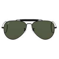 Sunglasses - Ray-Ban 0RB3030 L9500 58 (RB32) Men's Outdoorsman Black Sunglasses