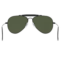 Sunglasses - Ray-Ban 0RB3030 L9500 58 (RB32) Men's Outdoorsman Black Sunglasses