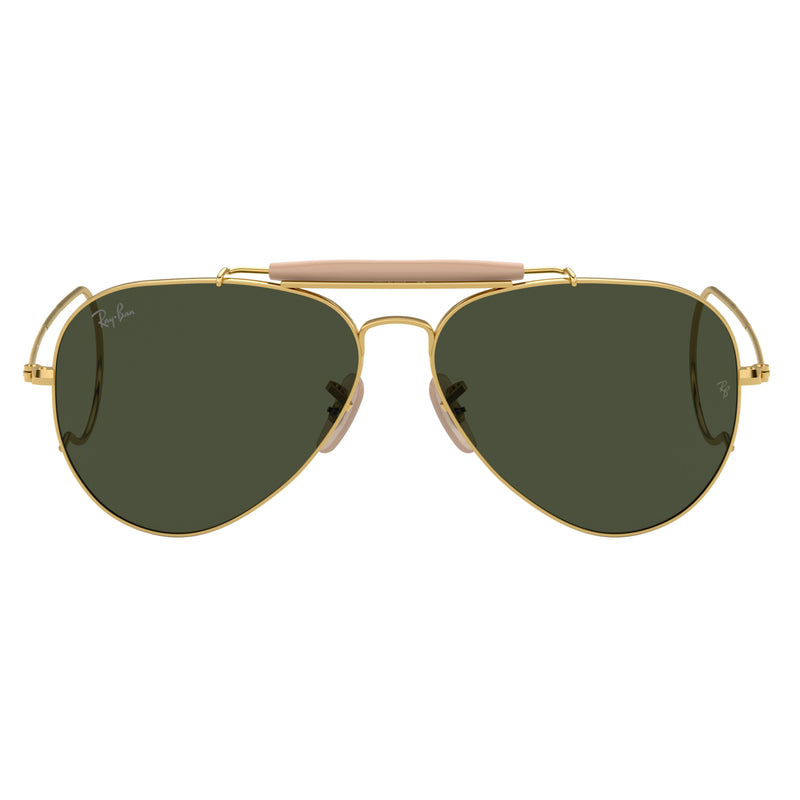 Sunglasses - Ray-Ban 0RB3030 W3402 58 (RB49) Unisex Outdoorsman Arista Sunglasses