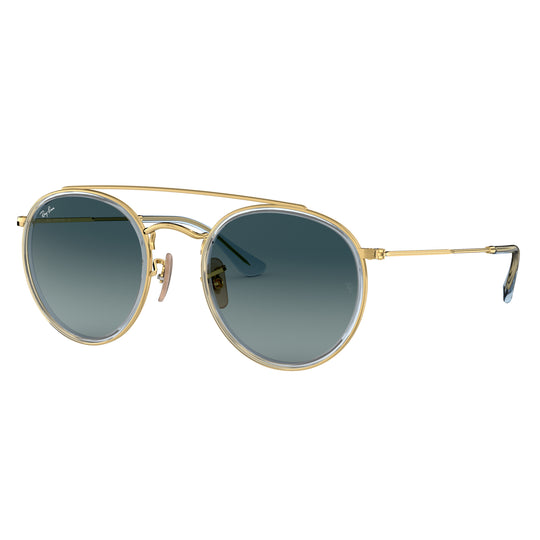 Ray-Ban 0RB3647N 91233M 51 (RB47) Unisex Gold Sunglasses