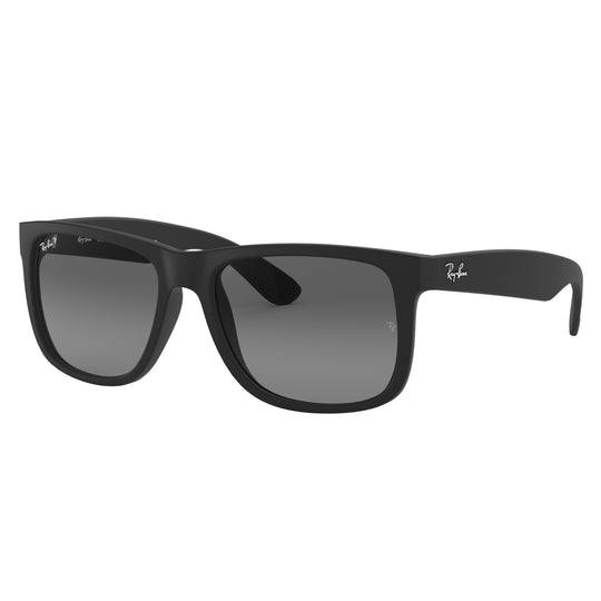 Ray-Ban 0RB4165 622/T3 55 (RB11) Men's Justin Black Sunglasses