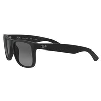 Sunglasses - Ray-Ban 0RB4165 622/T3 55 (RB11) Men's Justin Black Sunglasses