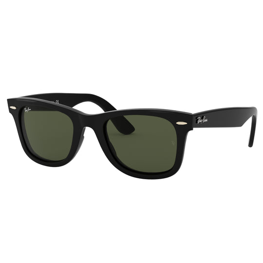 Ray-Ban 0RB4340 601 50 (RB45) Unisex Wayfarer Black Sunglasses