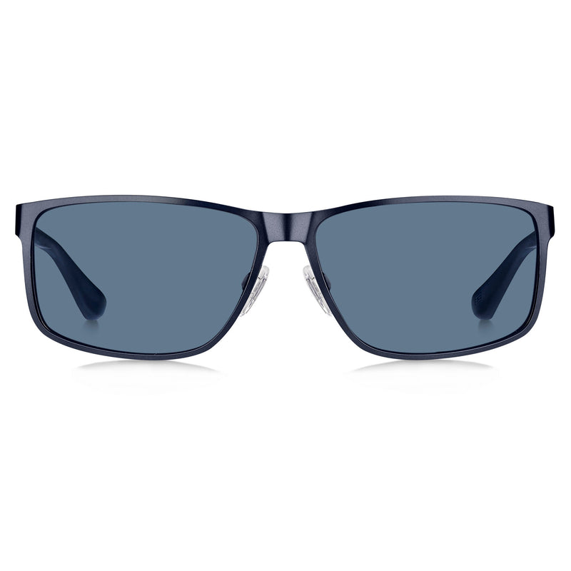 Sunglasses - Tommy Hilfiger TH 1542/S FLL 61KU Unisex Matte Blue Sunglasses