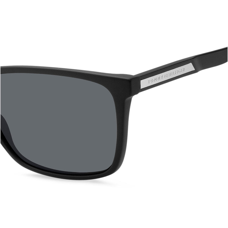 Sunglasses - Tommy Hilfiger TH 1547/S 003 57IR Unisex Matte Black Sunglasses