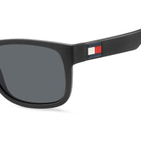 Sunglasses - Tommy Hilfiger TH 1556/S 08A 53IR Unisex Black Grey Sunglasses