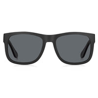 Sunglasses - Tommy Hilfiger TH 1556/S 08A 56IR Unisex Black Grey Sunglasses