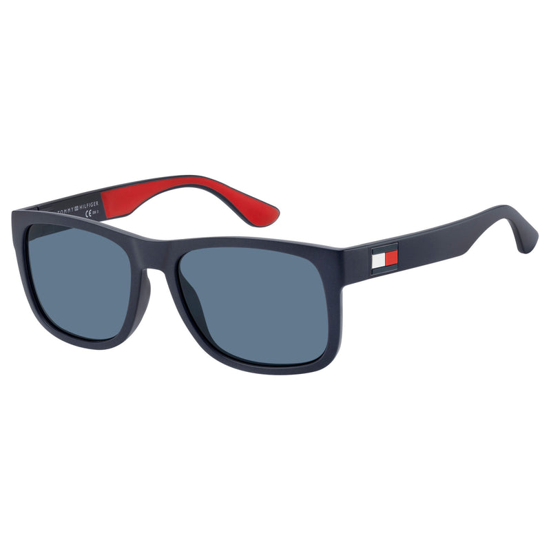 Sunglasses - Tommy Hilfiger TH 1556/S 8RU 53KU Unisex Blue Red Sunglasses
