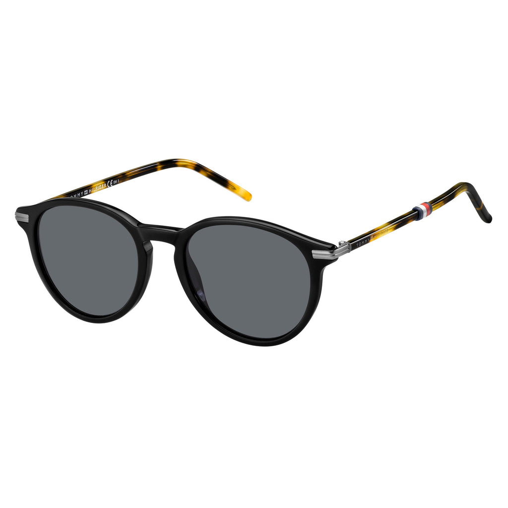 Tommy Hilfiger TH 1673/S WR7 50IR Unisex Black Hvn Sunglasses from